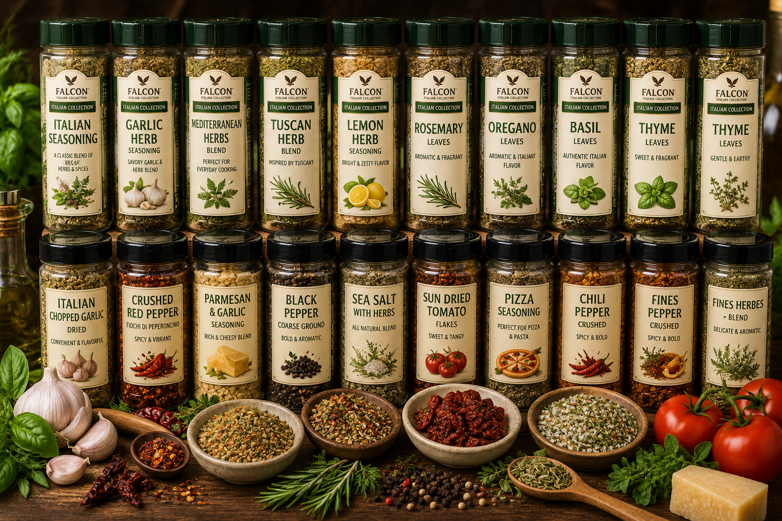 Italian Herbs & Seasonings