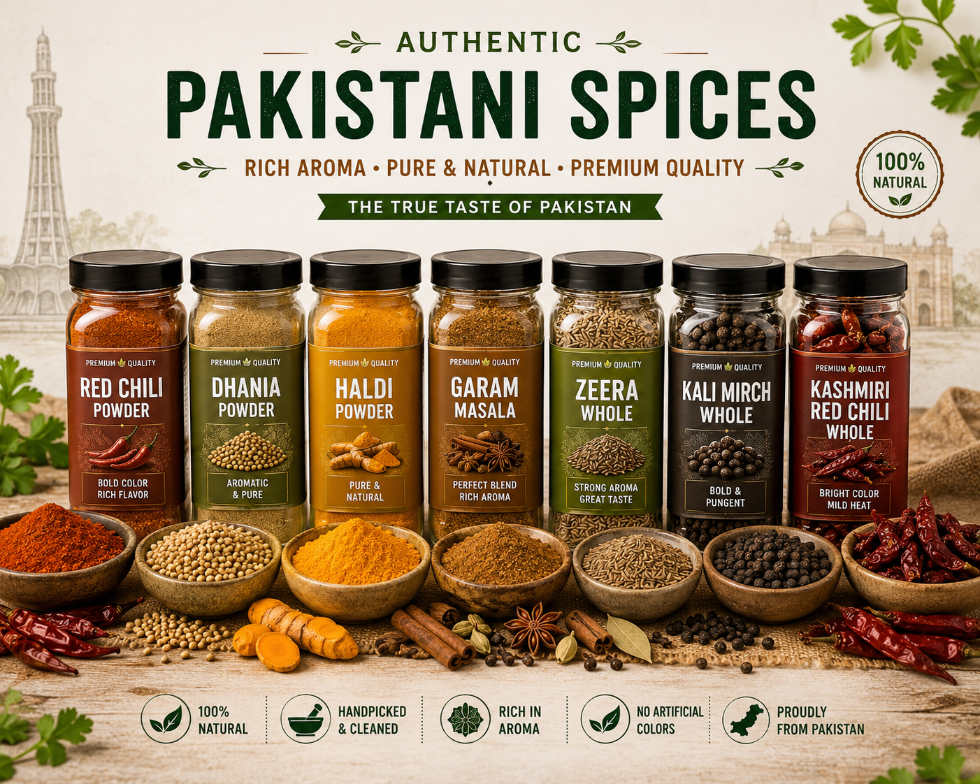 Pakistani Spices